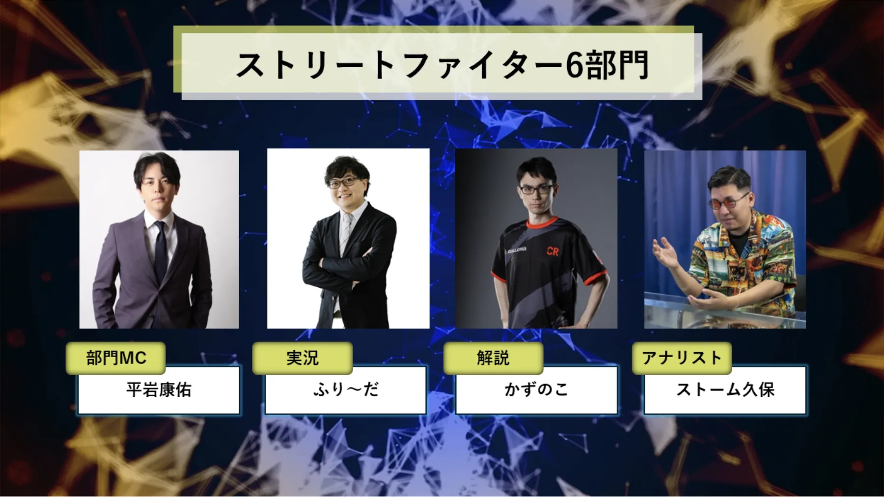 【ストリートファイター6部門】