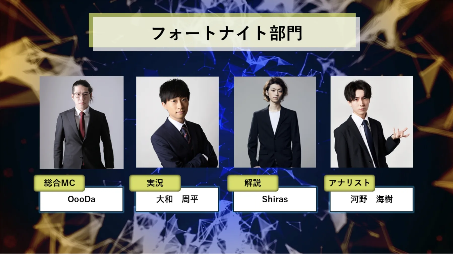 【フォートナイト部門】